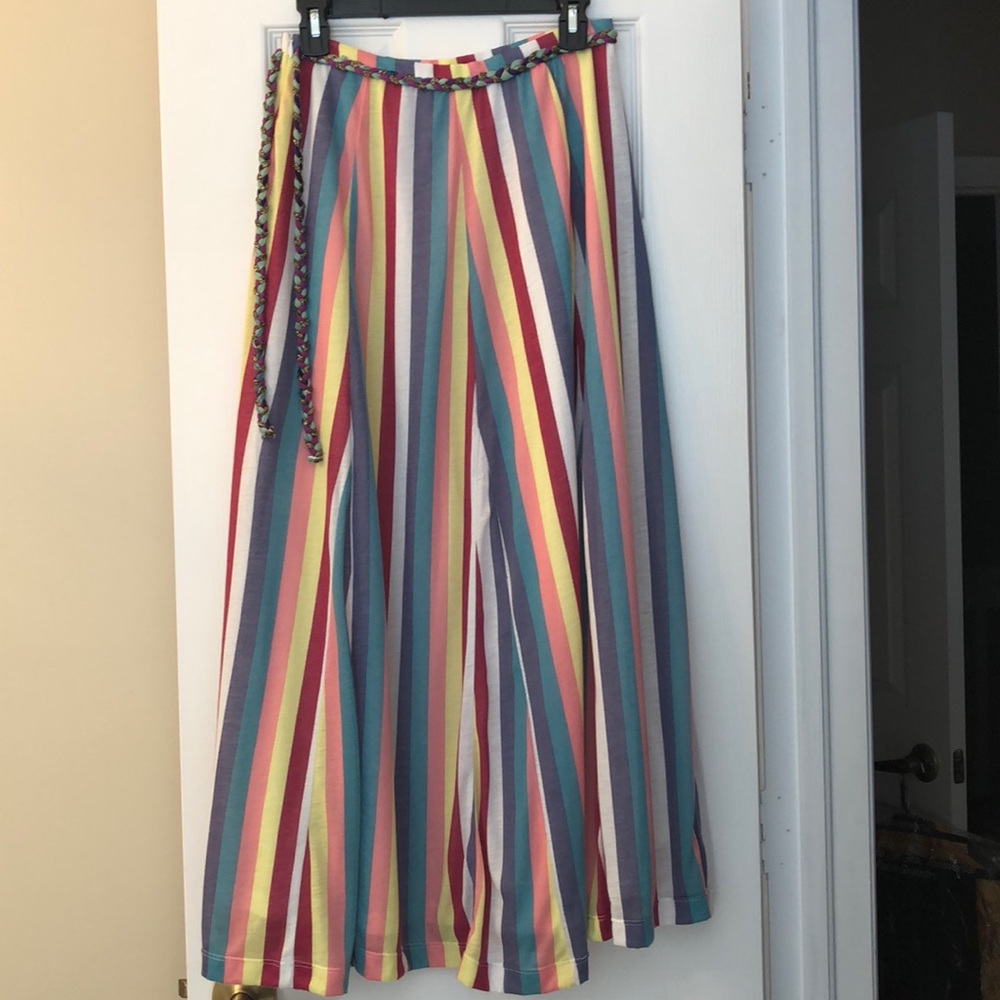 Multicolor Maxi Skirt
